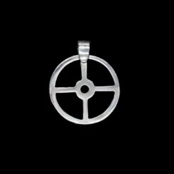 Silver Sun Cross Odin Pendant 9 Silver Sun Cross Odin Pendant -The Viking Dragon tc sun cross odin pendant silver new