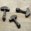 Hand Forged Iron Replica Thors Hammer Pendant 1 Hand Forged Iron Replica Thors Hammer Pendant -The Viking Dragon th iron thors hammers on rock