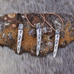 Antler Loki Runic Pendant 8 Antler Loki Runic Pendant -The Viking Dragon wl antler loki rune pendants