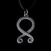 Silver Odal Rune Pendant 2 Silver Odal Rune Pendant -The Viking Dragon wl silver trolls cross pendant 384593