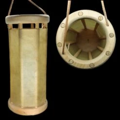 Handmade Wooden Medieval Lantern / Lamp